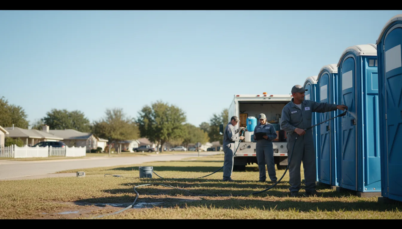 Long-Term Portable Toilet Rental in Stinesville, IN near me